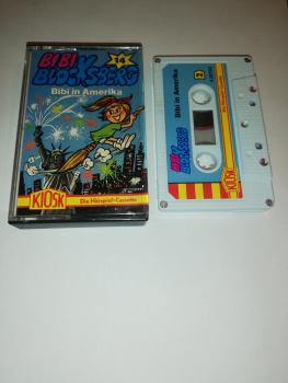Bibi Blocksberg Folge 14 Bibi in Amerika 5-fach Silber geschraubt Weiß mit Blauen Cover 4.25704 CD Kiosk